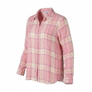 Old Navy Classic Shirt NWT Pink Flannel Shirt Woman SZ XXL